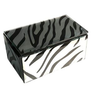 Allure by Jay Zebra Pattern Jewelry Box